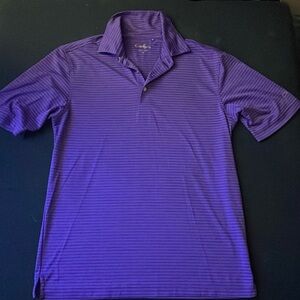 Walter Hagen Striped Polo Men's Golf Tennis Athletic Size S Training MGA112080